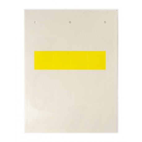 CMSA7523Y | Маркировка самоламинирующаяся для кабелей и труб, Желтая