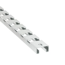 Профиль для проволочного лотка FPL-21, С-образный, 41х21, L=600, толщ.1.5мм