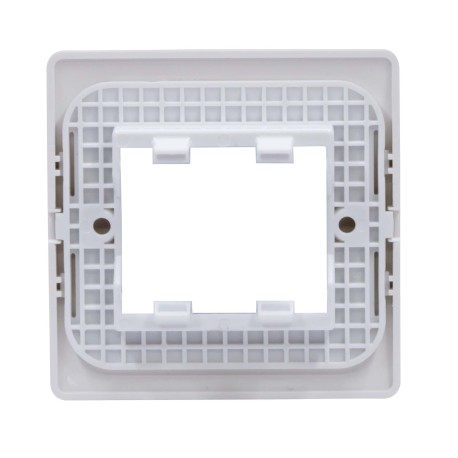 10242 | Каркас в сборе с рамкой под 2 модуля VIVA (для монтажа ЭУИ в коробки код 10123)-2