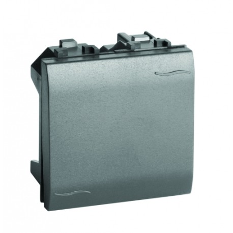 77032N | Инвертор (промежуточный переключатель), черный, 2мод.