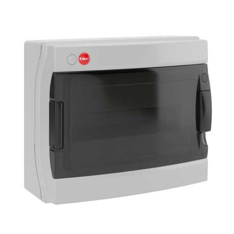 85612 | Щиток настенный с дверцей 12 мод., IP65, серый, 12x1