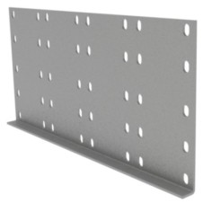 Соединитель горизонтальный H 200 мм, L 400 мм, горячий цинк