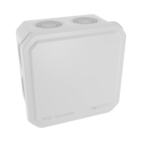 53800R | Коробка ответвит. с кабельными вводами, IP55, 100х100х50мм (розница)-1