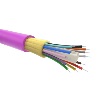 RNDTIN5048LSMG | Кабель волоконно-оптический DT ОМ4,50/125 мкм,8 волокон в плотном буферном покрытии