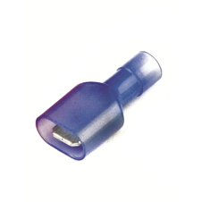 Наконечник плоский полностью изолир. (вилка) 1,5-2,5 кв.мм 6,3х0,8 мм (РППИ-П)