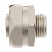 Муфта металлорукав-коробка DN20, М20х1.5, наружная резьба