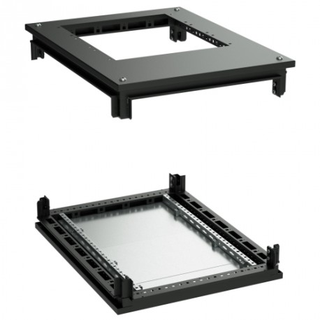 R5KTB812FITB | Крыша с фланцем и основание, для IT корпусов CQE, 800 x 1200 RAL9005