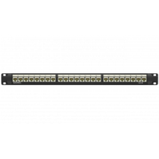 Патч-панель 19",1U,CAT5E, 24 модуля RJ45, неэкранированная