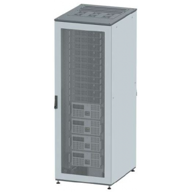 R5IT2466PF | Напольный шкаф 24U Ш600хГ600 две перфорированные двери, крыша укомплектована вводом и заглушками