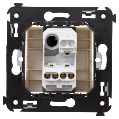 4405103 | Выключатель одноклавишный в стену, "Avanti", "Ванильная дымка"-2