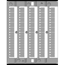 CNU/8/51 символ "+", горизонтальная ориентация