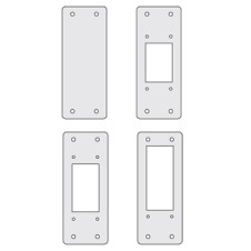 Заглушки для пром. панелей, переходник 24/16, 1 упаковка - 4шт.