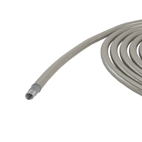 607ETX032 | Металлорукав DN 26мм в гладкой EVA изоляции и оплетке из нержавейщей стали, Dвн 26,5 мм, Dнар 34,0, IP66, 25 м
