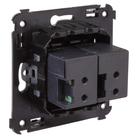 4402543 | USB зарядное устройство в стену, "Avanti", "Черный квадрат"-3