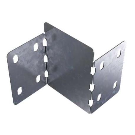 LR1075INOX | Упрощенная редукция 75мм, H100, нержавеющее