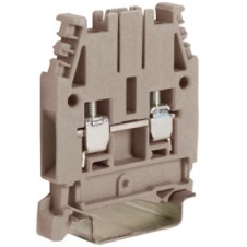 CBC.4GR, проходной зажим серый 4 кв.мм