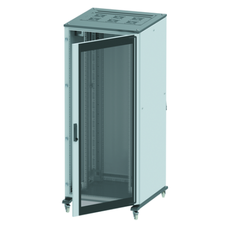 R5IT2461GS | Шкаф 24U 600х1000 П-ст,З-глу,кр.ввод+заг