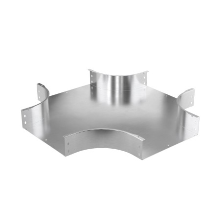 ISXL1060KC | Ответвитель Х-образный 600х100, 0.8мм (с метизами), нержавеющая сталь