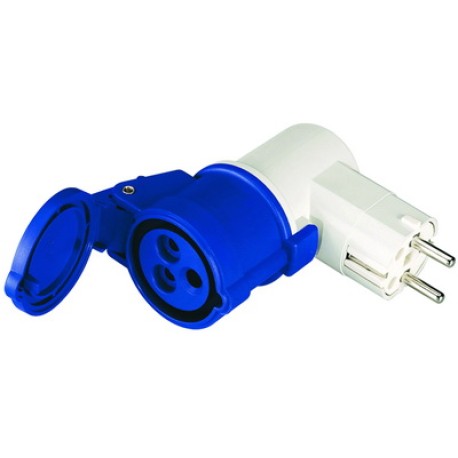 DIS610379 | Переходник 16A(2P+E)250В>16A3P230В