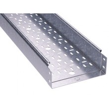 Лоток перфорированный 150х80, L=3000, 0.7мм, нержавеющее