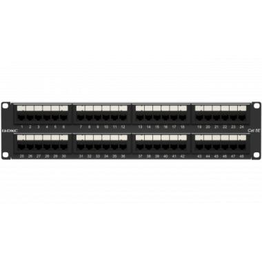 RN5PPU242 | Патч-панель 19",2U,CAT5E, 48 портов RJ45, неэкранированная