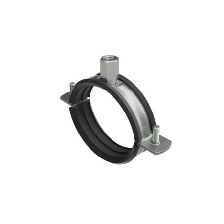 BHM22500 | Хомут BHM для средних нагрузок с изоляцией, гайка М8/М10, для труб ⌀5"