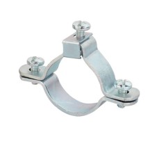 Хомут заземления для труб 40-1" 1/4 мм, оцинкованная сталь
