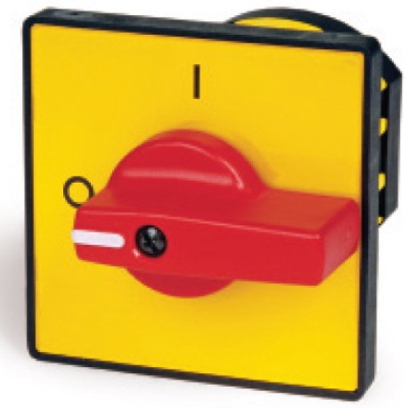 AZ5801-1 | Желтая площадка и красн. ручка, 48х48, отв. 22 мм