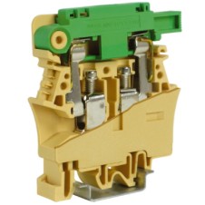 FPL.10/C, держатель предохранителя 10кв.мм бежевый с LED