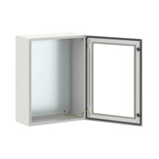 Корпус навесной STE с М/П с прозрачной дверью ВхШхГ 800x600x300 мм