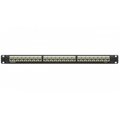 RN6PPU24 | Патч-панель 19",1U,CAT6, 24 модуля RJ45, неэкранированная