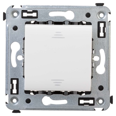 4400123 | Инвертор одноклавишный в стену, "Avanti", "Белое облако"