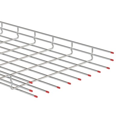 FC37105 | Защитный колпачок для краев проволочного лотка, ⌀5мм, красный-1