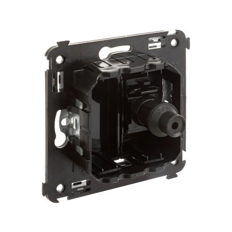 4402503 | Розетка TV оконечная в стену, "Avanti", "Черный квадрат"-3