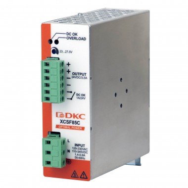 XCSF85C | Источник питания "OPTIMAL POWER", однофазный, 85Вт, 3.5А, 24В