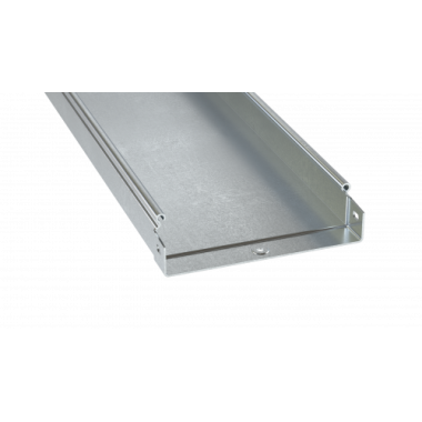 SNH30510ZL | Лоток неперфорированный 100х50, L=3000, 2.0мм, цинк-ламельное