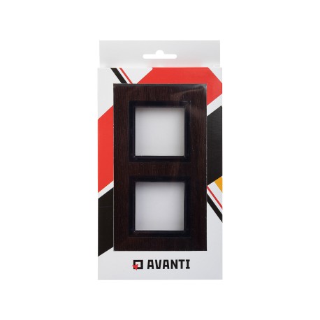 4402844 | Рамка из натурального дерева, "Avanti", венге, 4 модуля-4