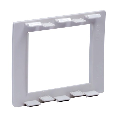 F00011 | Рамка универсальная на 2 модуля, цвет белый-2