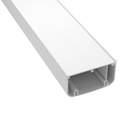 09500 | Кабель-канал 90х50 мм, с перегородкой, боковой и фронтальной крышками-2