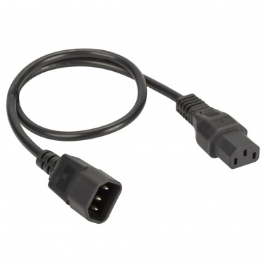 R5CORD3405 | Кабель питания IEC320 C13 - IEC320 C14, 0.5м, сечение 3х1.5мм