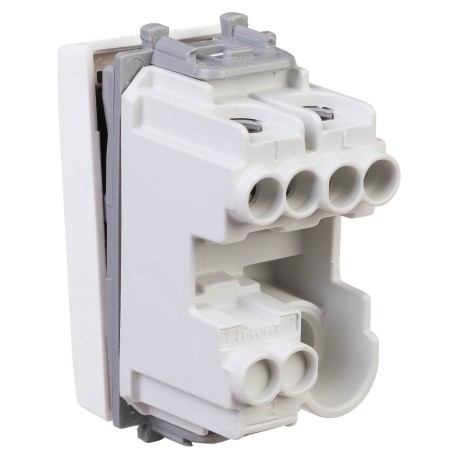 4400101 | Выключатель модульный "Avanti", "Белое облако", 1 модуль-3