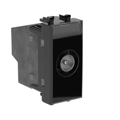 4402521 | Розетка TV оконечная модульная, Avanti, Черный квадрат, 1 модуль-1