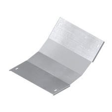 Крышка на угол вертикальный внутренний 45°, 400х100, R600, 1.0мм, нержавеющая сталь