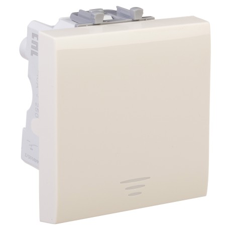 4405152 | Кнопка одноклавишная модульная, "Avanti", "Ванильная дымка", 2 модуля-1