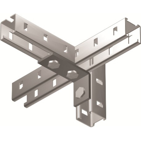 BMC1012HDZ | Уголок крепежный BMC-10, одиночный, 57х92, горячеоцинкованное