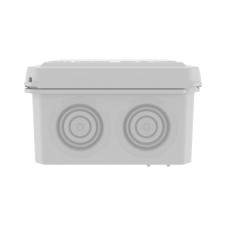 Коробка ответвительная с 8+2 кабельными вводами д.20/20мм, IP55,70х70х40мм