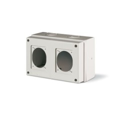 Корпус на 2 поста с основанием 70х87 мм. Тип M150