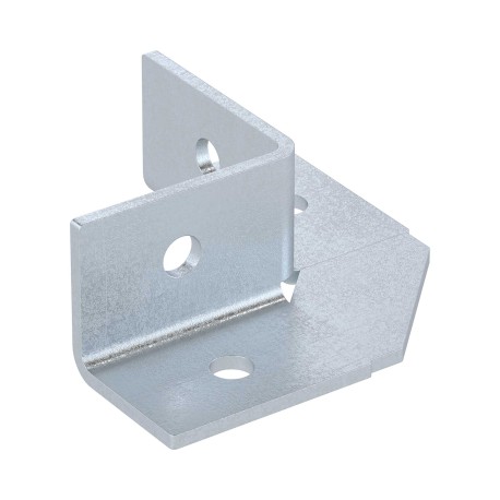 BMD1501 | Уголок крепежный 90 градусов, двухлучевой, 4 отверстия