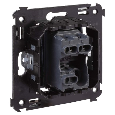 4404103 | Выключатель одноклавишный в стену, "Avanti", "Закаленная сталь"-3