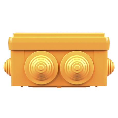 FSB11506 | Коробка ответвительная FS пластиковая с кабельными вводами, 100х100х50мм, 5р, 10A, 6мм2, IP55-2